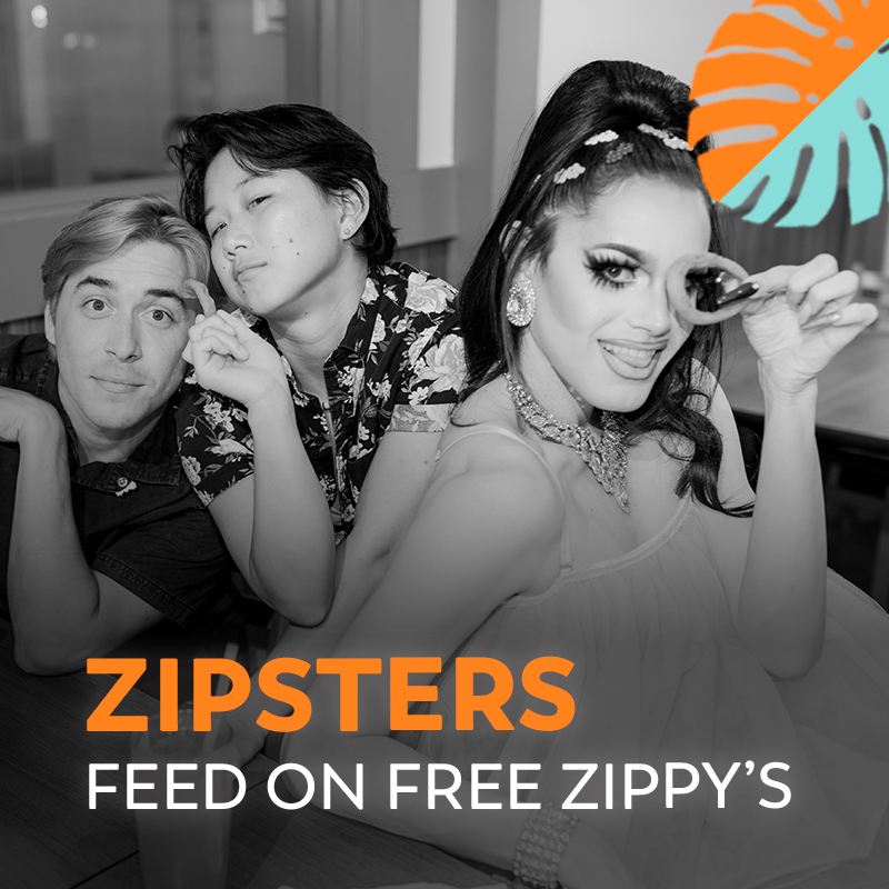 Zipsters Feed on Free Zippy's