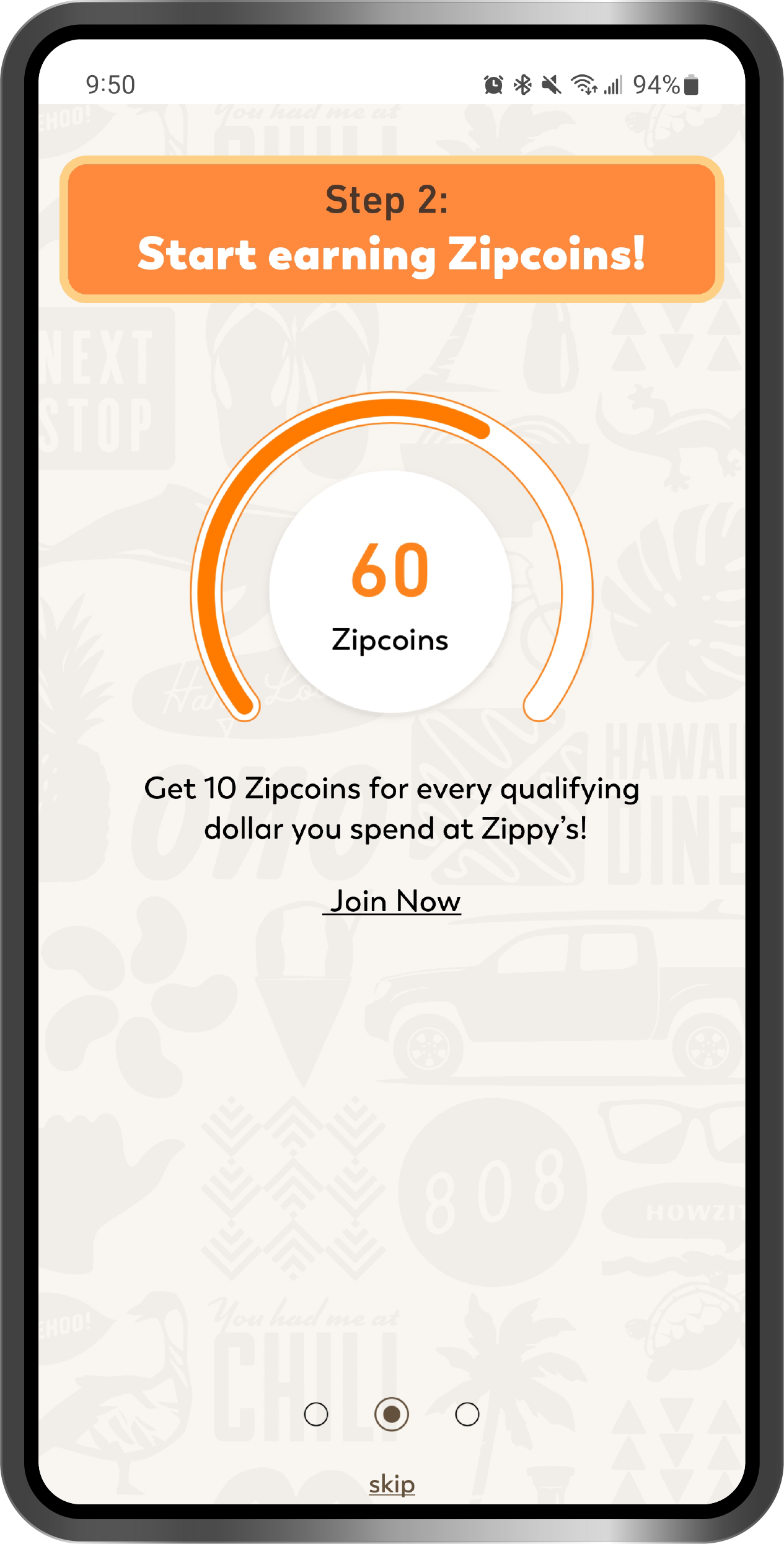 Zipsters-Rewards-How to redeem_Step 2 Step Two