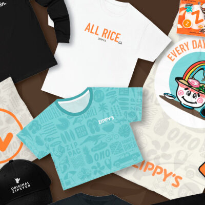 NEW ZIPPY'S MERCHANDISE!