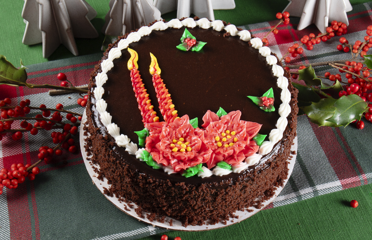 Decorated Dobash Cake
