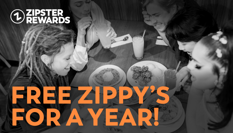 Free Zippy's for a Year